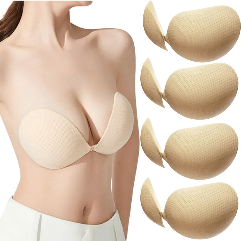 Push Up Sticky Bra Thickened I - Strapless Bra Backless review and price